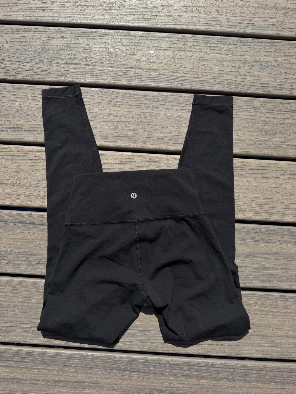 lululemon athletica Black High-Rise Athletic Leggings
